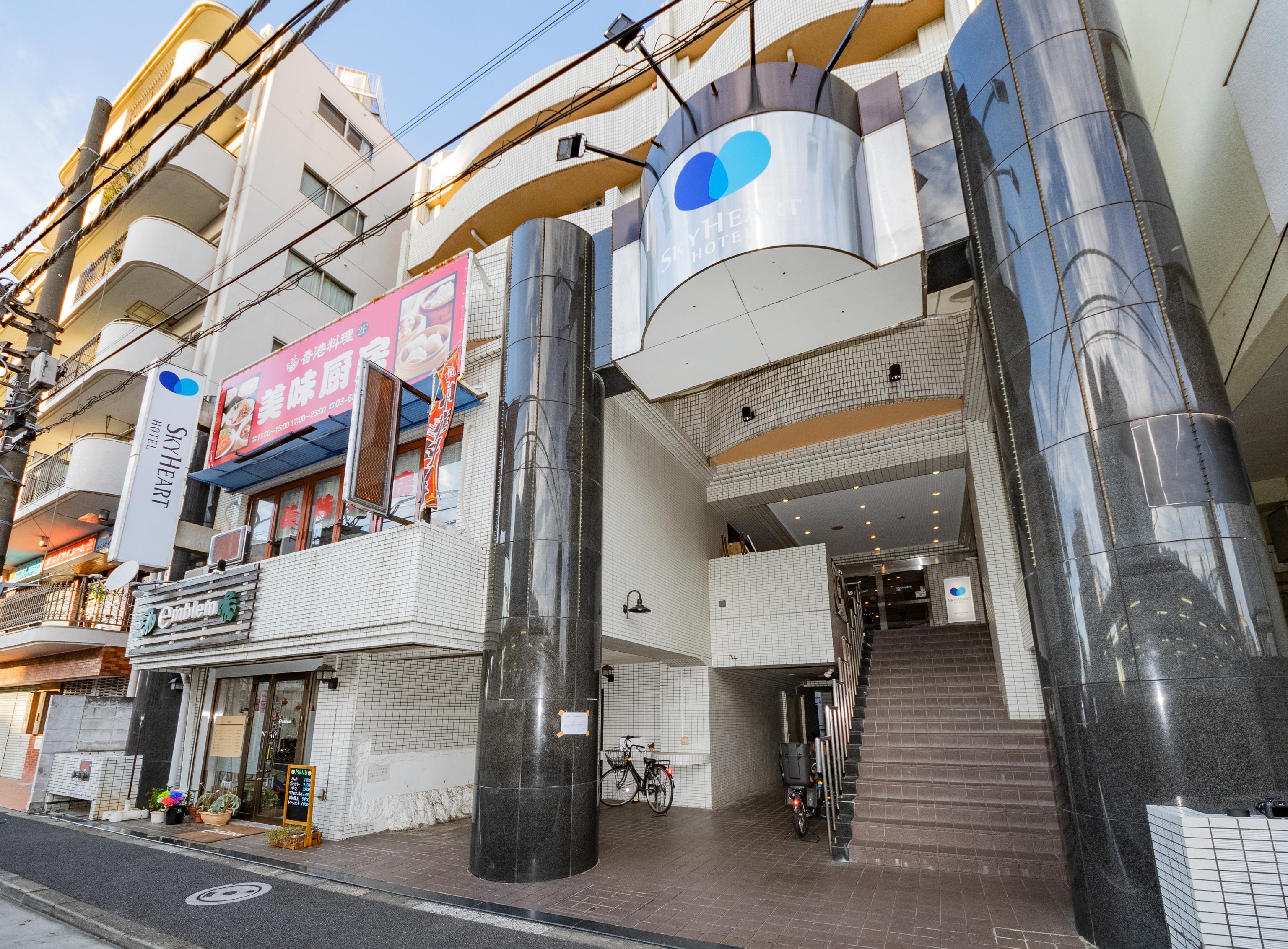 Sky Heart Hotel Koiwa Präfektur Tokio Exterior foto